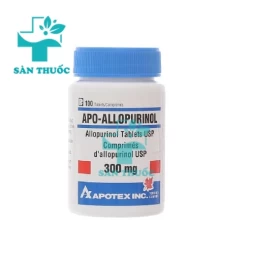 Apo Allopurinol 300mg - Thuốc điều trị bệnh gout hiệu quả